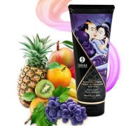 Съедобный массажный крем Shunga Exotic Fruits со вкусом экзотических фруктов 200 мл