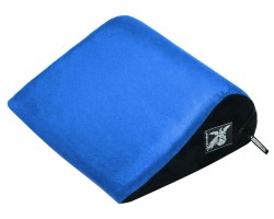Подушка для любви Liberator Retail Jaz голубая замша