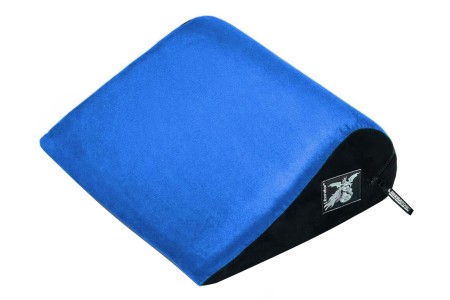 Подушка для любви Liberator Retail Jaz голубая замша