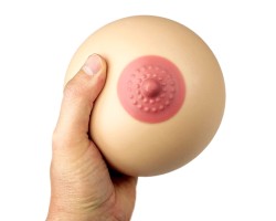 Мягкая сувенирная грудь-антистресс Ball Boob XXL