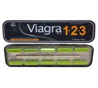Возбуждающие капсулы для мужчин Viagra 1-2-3 10 шт