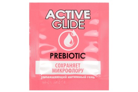 Увлажняющий деликатный интимный гель Active Glide Prebiotic 3 гр, пробник