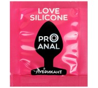 Разогревающий анальный лубрикант Pro Anal Silicon Love Surprise 3 гр, пробник
