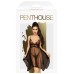Эротический черный бэби-долл со стрингами Penthouse Naughty Doll L/XL - фото 2
