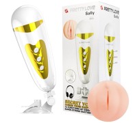 Перезаряжаемый вибромастурбатор с голосовым сопровождением Pretty Love Sally