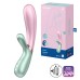Смарт-вибратор с функцией нагрева Satisfyer Hot Lover мятно-розовый - фото