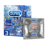 Презервативы Durex №3 Classic Emoji Doodle классические