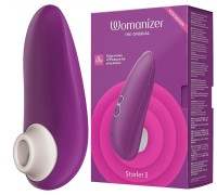 Компактный бесконтактный стимулятор клитора Womanizer Starlet 3 Violet