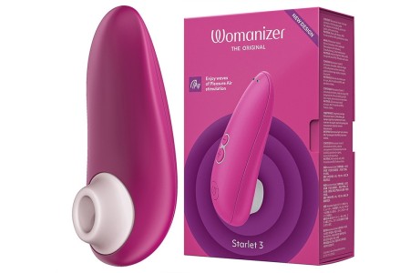 Компактный бесконтактный стимулятор клитора Womanizer Starlet 3 Pink