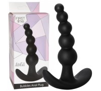 Анальная ёлочка Bubbles Anal Plug Black
