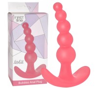 Анальная ёлочка Bubbles Anal Plug Pink