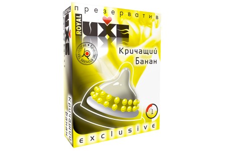 Презерватив Luxe Exclusive Кричащий Банан 1 шт