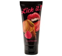 Гель съедобный Lick It малина 50 мл