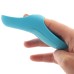 Клиторальный вибромассажер на палец Satisfyer Teaser голубой - фото 2