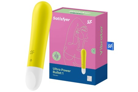 Мини вибратор Satisfyer Ultra Power Bullet 1 желтый