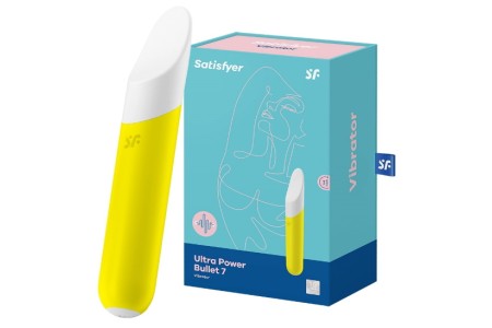 Мини вибратор Satisfyer Ultra Power Bullet 7 желтый