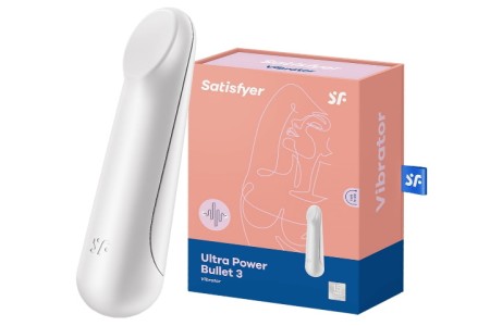 Мини вибратор Satisfyer Ultra Power Bullet 3 белый