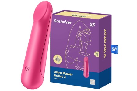 Мини вибратор Satisfyer Ultra Power Bullet 3 розовый
