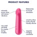 Мини вибратор Satisfyer Ultra Power Bullet 3 розовый - фото 7