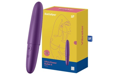 Мини вибратор Satisfyer Ultra Power Bullet 6 фиолетовый
