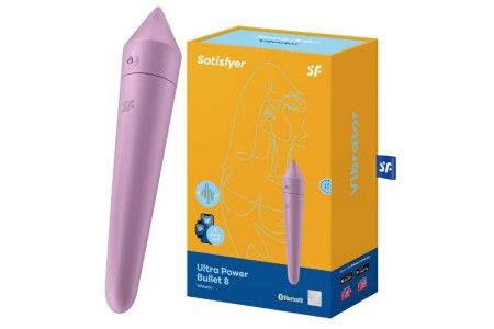 Универсальный смарт-стимулятор Satisfyer Ultra Power Bullet 8 лиловый