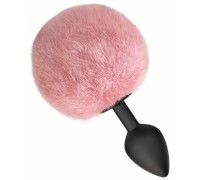Пробка с хвостиком Emotions Fluffy Pink