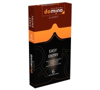 Презервативы Domino Classic Easy Entry с увеличенным количеством смазки 6 шт