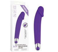 Классический перезаряжаемый вибратор IJoy Silicone Dildo 