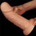 Большой изогнутый фаллос на присоске Lovetoy Realistic Curved Dildo 24 см - фото 4