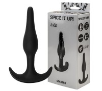 Анальный стимулятор из медицинского силикона Spice It Up Starter черный