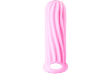 Фаллоудлинитель с кольцом Homme Wide Pink + 1,5 см