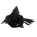 Кожаная плеть Черная Роза с замшевыми хвостами 40 см - фото 3