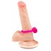 Рельефное виброкольцо A-Toys розовое - фото 2