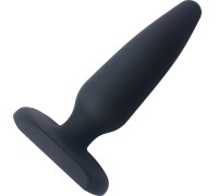 Черная классическая анальная пробка Large