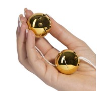 Вагинальные шарики со смещенным центром тяжести Yam Balls Gold