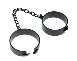 Пластмассовые черные наручники