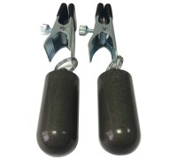 Металлические зажимы на соски с утяжелителями