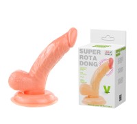 Реалистичный фаллос с присоской Super Dong 15 см