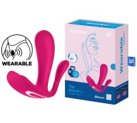Анально-вагинальный смарт-стимулятор для ношения Satisfyer Top Secret Plus розовый