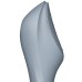 Вакуумный стимулятор клитора с вибрирующей ручкой Satisfyer Curvy Trinity 3 серый - фото 4