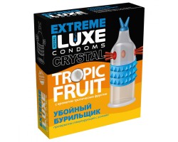 Презерватив Luxe Extreme Убойный Бурильщик с ароматом тропических фруктов