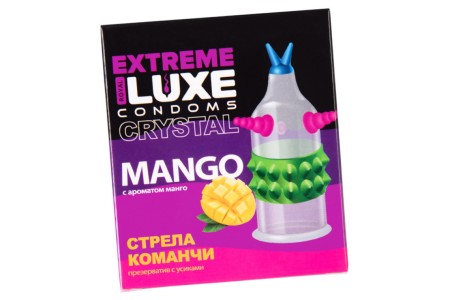 Презерватив Luxe Extreme Стрела Команчи с ароматом манго