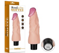 Реалистичный фаллоимитатор Real Softee 18 см