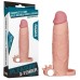 Насадка на пенис X-Tender Penis Sleeve + 5,5 см к длине - фото