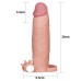 Насадка на пенис X-Tender Penis Sleeve + 5,5 см к длине - фото 1