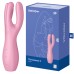 Универсальный вибростимулятор Satisfyer Threesome 3 розовый - фото