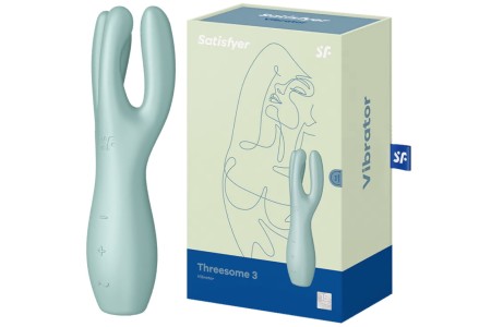 Универсальный вибростимулятор Satisfyer Threesome 3 мятный