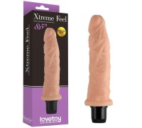 Рельефный фаллоимитатор Xtreme Feel Cyberskin 20 см