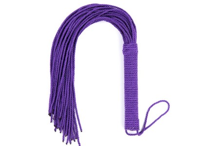 Мягкая плеть фиолетового цвета 48 см
