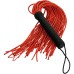 Мягкая красная плеть с черной рукоятью 48 см - фото 3
